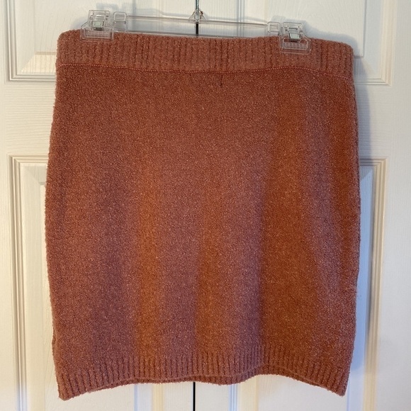 Vici x Fate Textured Knit Miniskirt MAUVE SNAKE, Size X-Large NWT - Picture 5 of 12